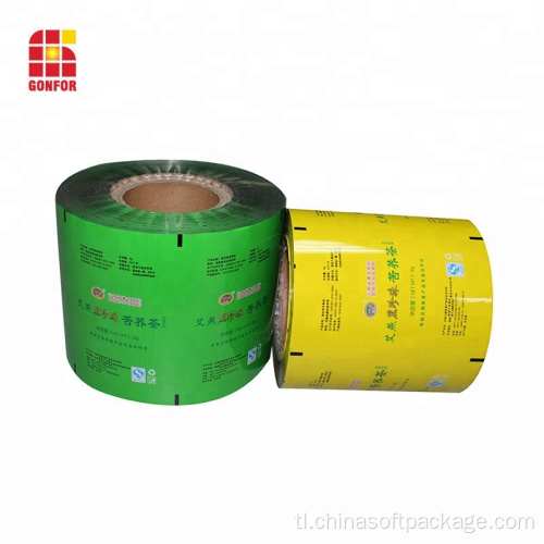 Pagkain packaging laminated pe film roll packaging